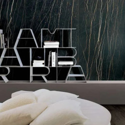 Керамогранит Rex 757740 Magnum Thunder Night 6mm Glossy 120x280