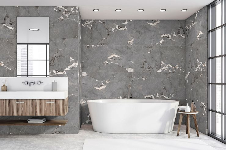 Керамогранит Global Tile Pegasus PGT1206010201SGR Серый 60x120