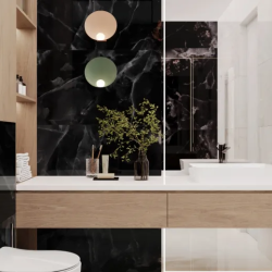 Керамогранит Laparet х9999311434 Andora Black чёрный полированный 60х120