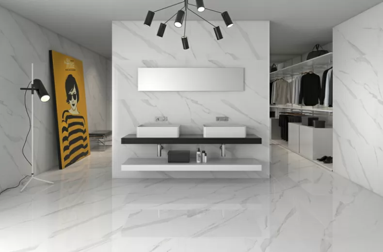 Керамогранит Geotiles Statuary Blanco Leviglass 60x120