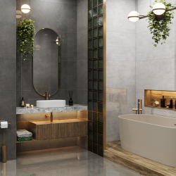 Керамогранит LCM 60120STD25HG Studio Graphite 60x120