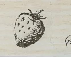 Керамическая плитка Monopole Декор Antique Gris Fruit Creta Strawberry 10x30