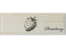 Керамическая плитка Monopole Декор Antique Gris Fruit Creta Strawberry 10x30