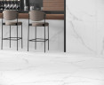 Керамогранит Laparet Statuario White Pro белый матовый r 60х60
