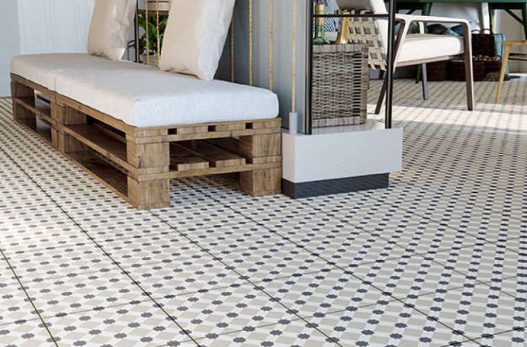 Керамогранит Etili Seramik Firenze Grey Pre-cut 45x45