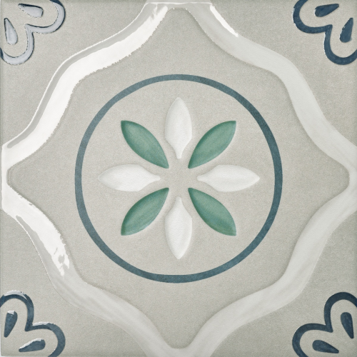 Керамогранит Motto Вельвет Gris Decor 2 20x20 арт. N100188