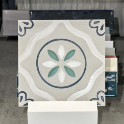 Керамогранит Motto Вельвет Gris Decor 2 20x20 арт. N100188