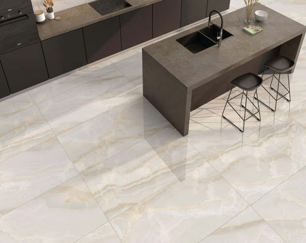 Керамогранит Laparet Stubay Onyx Crema Полированный 60х120