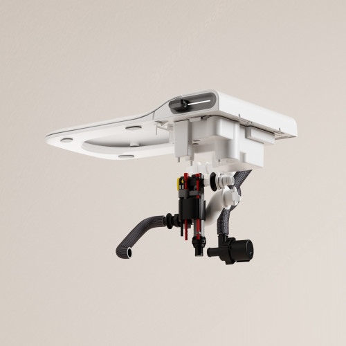 Электронный унитаз-биде ABBER Rechteck AC1215S подвесной белый