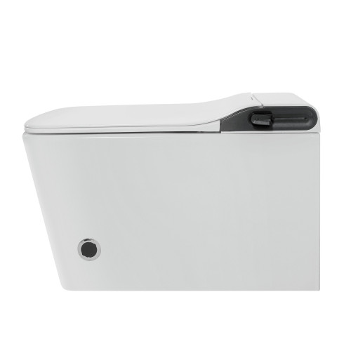 Электронный унитаз-биде ABBER Rechteck AC1215S подвесной белый