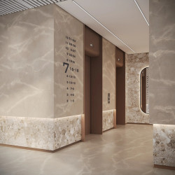 Керамогранит Buono Ceramica SOVL4709V Soft Beige Stone Satin Carving 60x120