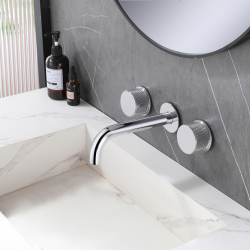 Смеситель ABBER Wasser Kreis AF81122 для раковины скрытого монтажа, хром