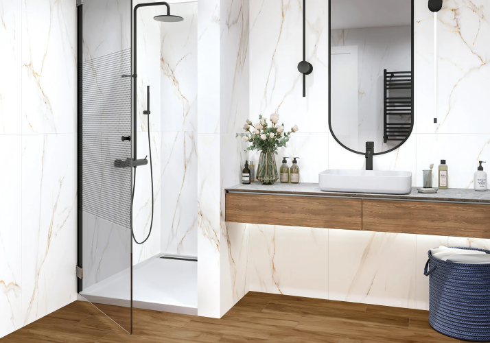 Керамогранит Alma Ceramica GFU6060ECL04R Extra Calacatta матовый 60x60