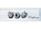 Керамическая плитка Monopole Декор Antique Gris Fruit Laguna Raspberry 10x30