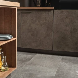Кварцвиниловая плитка Vinilam CERAMO VINILAM Glue Цемент Стальной 71610