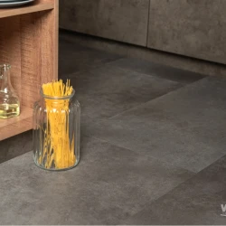 Кварцвиниловая плитка Vinilam CERAMO VINILAM Glue Цемент Стальной 71610