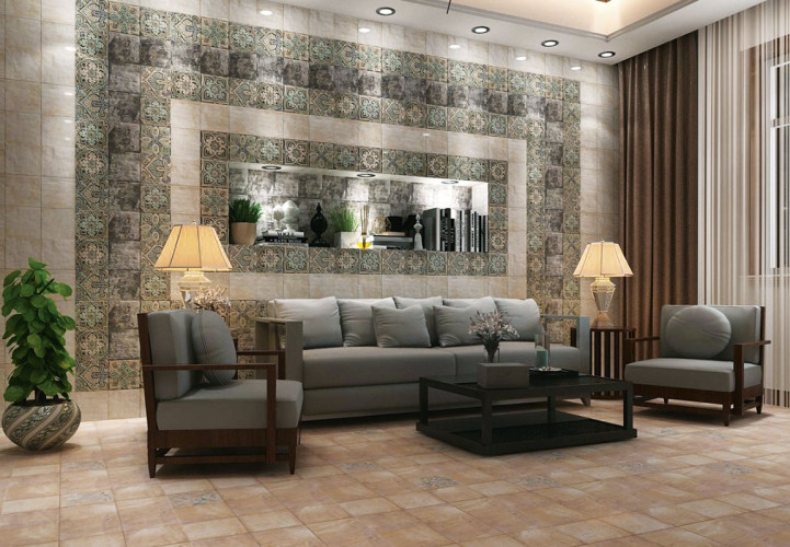 Керамическая плитка Mainzu Mandala PT02795 Grey Matt  20x20