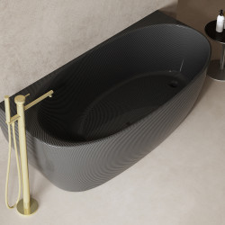 Карбоновая ванна ABBER Karbon AK9004 черная