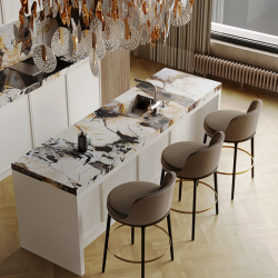 Кварцевый ламинат SPC Fargo Herringbone Дуб Копенгаген 44-720-16