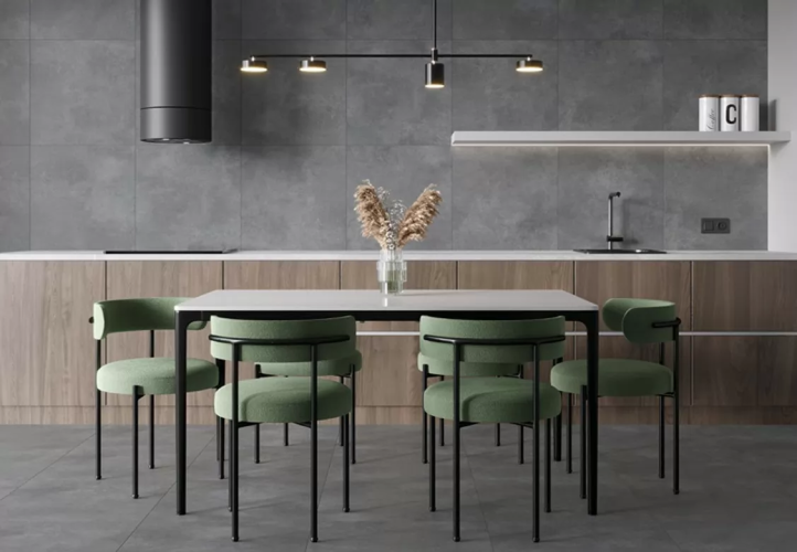 Керамогранит Ceradim х9999305461 Concrete Courage Dark Grey Темно-серый Матовый 80х80