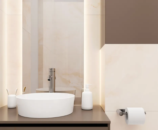 Керамогранит Laparet х9999309512 Advance Crema бежевый полированный 80х160