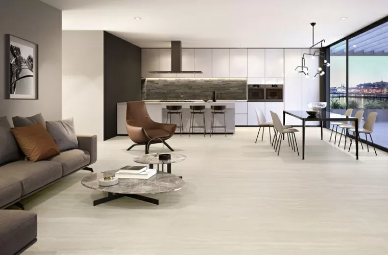 Керамогранитa Sant Agostino CSAAVCWT12 VIA APPIA Vein Cut White 60x120