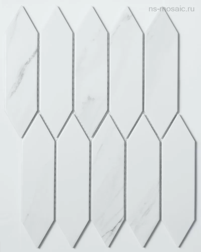 Мозаика NSmosaic P-519 257х313, глазурованная матовая