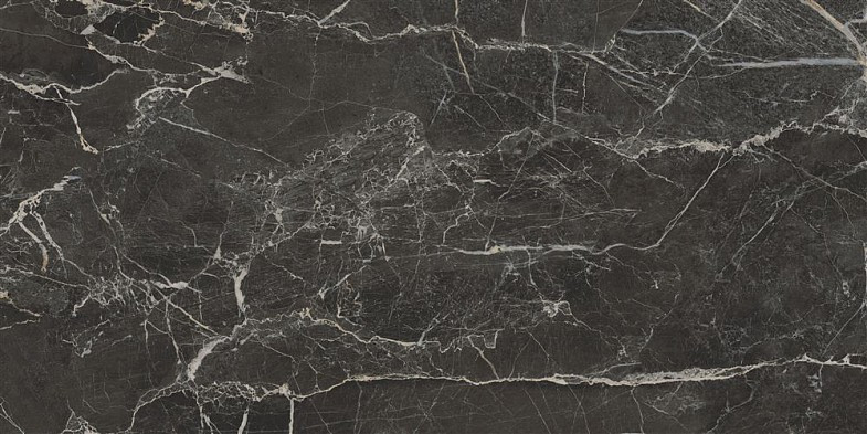 Керамогранит Vitra K947011FLPR Marmori Сан Лорен Черный Полированный 60х120