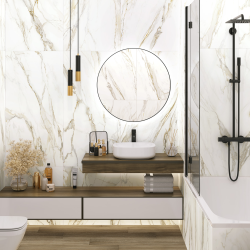 Керамогранит Delacora D12054M Omega Gold матовый карвинг 60x120