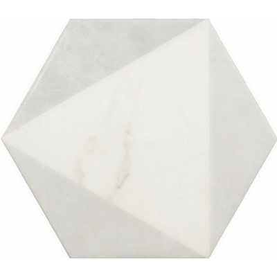 Плитка Equipe Carrara 23102 Hexagon Peak 17,5x20