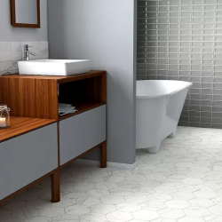 Плитка Equipe Carrara 23102 Hexagon Peak 17,5x20