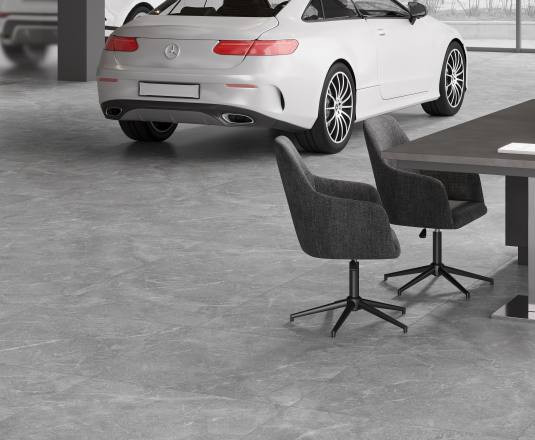 Керамогранит Laparet Rocky Grey Pro серый матовый r 60х60