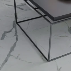 Кварцвиниловая плитка Vinilam CERAMO VINILAM Glue Греческий Мрамор 87999
