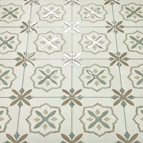 Керамогранит Motto Вельвет Taupe Decor 1 20x20 арт. N100191