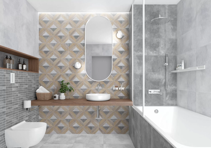 Керамогранит Ceradim х9999287169 Etnis светло-серый 50х50