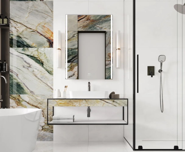 Керамогранит Laparet х9999309510 Atmosphere Cristal белый полированный 80х160