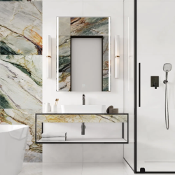 Керамогранит Laparet х9999309510 Atmosphere Cristal белый полированный 80х160