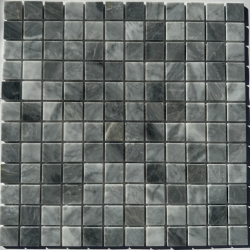 Мозаика Pixel Mosaic PIX 336 Ice Grey, чип 23х23 мм, сетка 305х305х4 мм, Полированная