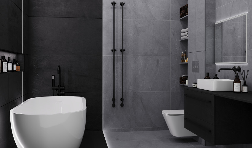 Керамогранит Staro Slim Barcelona Light Grey Matt 60x120