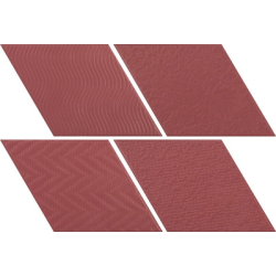 Плитка Equipe Rhombus 21312 Red 14x24