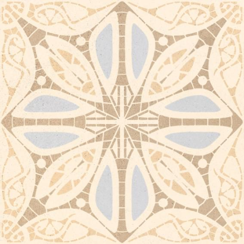 Керамическая плитка Vives 22665 1900 Tassel Crema Mix 20x20