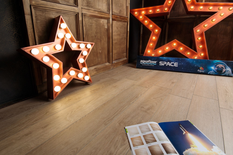 Кварц-виниловый ламинат SPC Aquafloor Space AF4054SPC