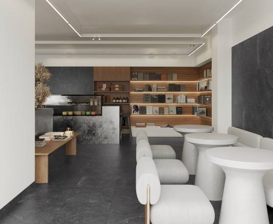 Керамогранит Laparet Rocky Black Pro графитовый матовый r 60х60