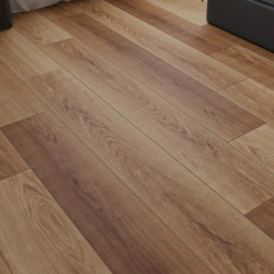 Кварц-виниловый ламинат SPC CronaFloor Grand Sequoia Дуб Шоколадный