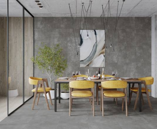 Керамогранит Laparet SG50001520R Nord Gris серый матовый карвинг 59,50x119,10