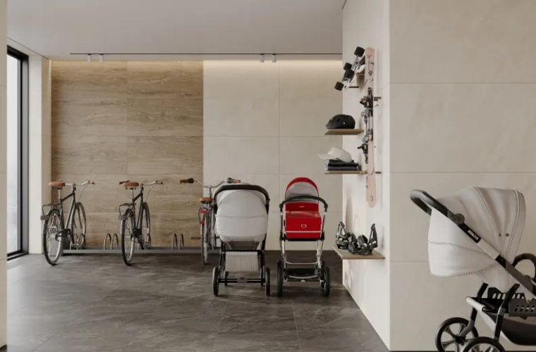 Керамогранит Laparet LP6012G0181R Porter Gray Pro серый матовый R10 STR 59,5х119,1