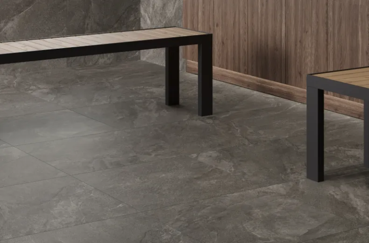 Керамогранит Laparet LP6012G0181R Porter Gray Pro серый матовый R10 STR 59,5х119,1