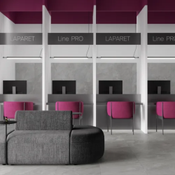 Керамогранит Laparet LP6012G0181R Porter Gray Pro серый матовый R10 STR 59,5х119,1