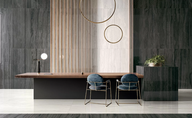 Керамогранитa Sant Agostino CSAAVCDK12 VIA APPIA Vein Cut Dark Kry 60x120