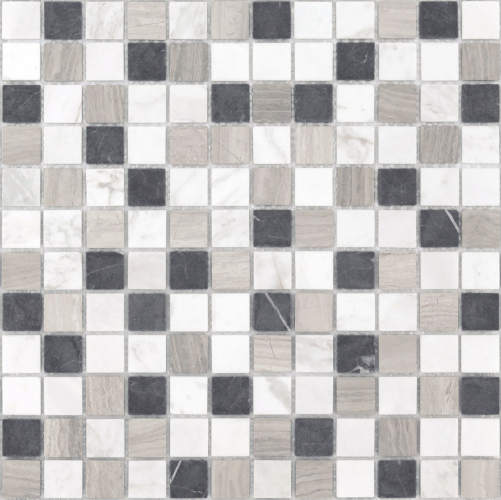 Мозаика LeeDo Ceramica Pietra Mix 4 MAT (23x23x4) 298х298, матовая